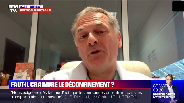 Philippe Juvin (chef des urgences de l'hôpital Georges-Pompidou): L'épidémie peut repartir dans les cinq semaines qui viennent