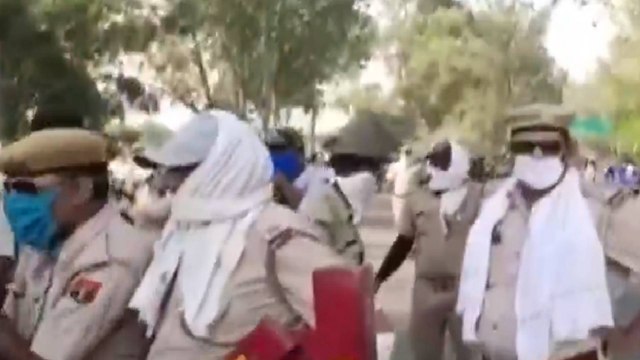 Two injured in clash between Rajasthan and UP cops, know why