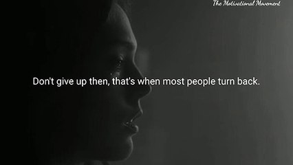 WHEN THINGS GET HARD - Powerful Motivational Video