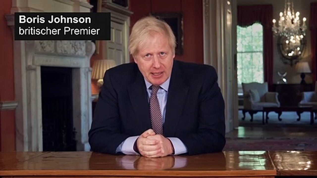 Johnson verkündet Verlängerung der Ausgangssperre - und vorsichtige Lockerungen