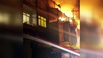 Kadıköy'de balık restoranı alev alev yandı 