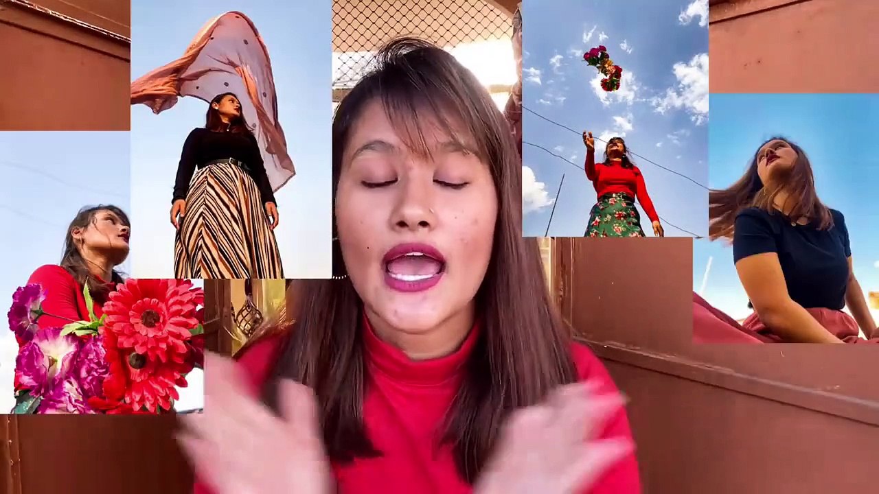 How I take Instagram pictures by myself _ Photo Shoot at home with SKY, Picture