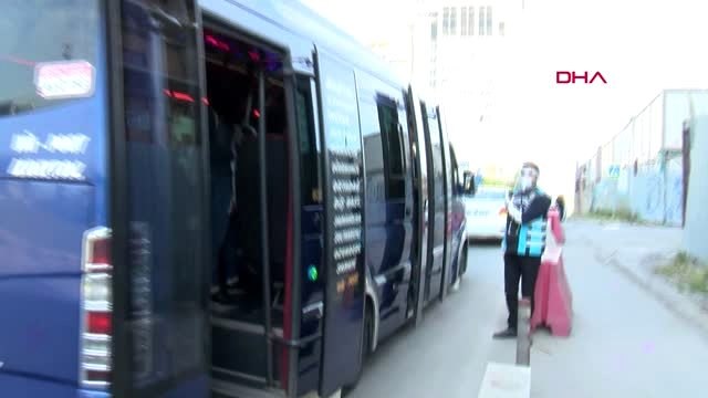 KARTAL'DA UYARILARI DİKKATE ALMAYAN MİNİBÜSLERE CEZA YAĞDI