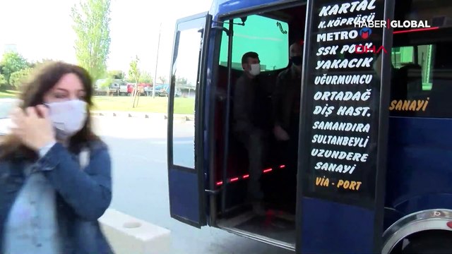 Uyarıları dikkate almayan minibüslere ceza yağdı: Sanırım 12 fazla yolcu vardı