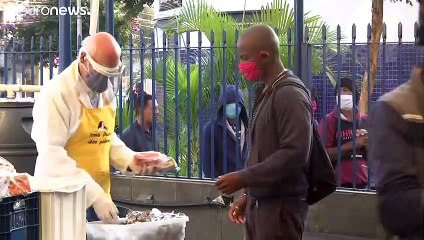 Ajudar sem-abrigo a lutar contra o coronavírus