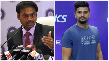 Raina denies MSK Prasad | ரெய்னா அதிரடி.. பிரசாத் சொன்னது பொய்யா?