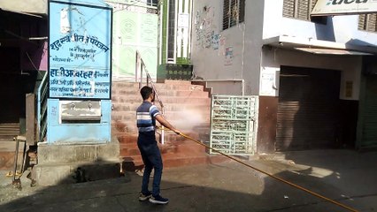 कैराना: जल्द हॉटस्पॉट से मुक्त हो सकते हैं एरिये, पालिका ने कराया सैनिटाइज