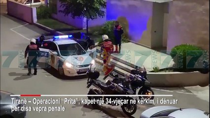 TIRANE, ARRESTOHET HAJDUTI EDISON CANAJ, AUTOR I DISA GRABITJEVE  - News, Lajme - Kanali 7