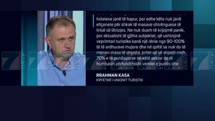 OPERATORET TURISTIK LETER RAMES, «TE HIQEN KUFIZIMET» - News, Lajme - Kanali 7