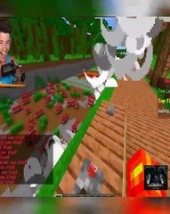 Last to Stop Jumping Wins! - 100 Player Minecraft Challenge