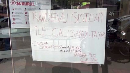 Berber, kuaför ve güzellik salonları yeniden faaliyete geçti