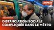 Déconfinement : des lignes du métro parisien brièvement bondées