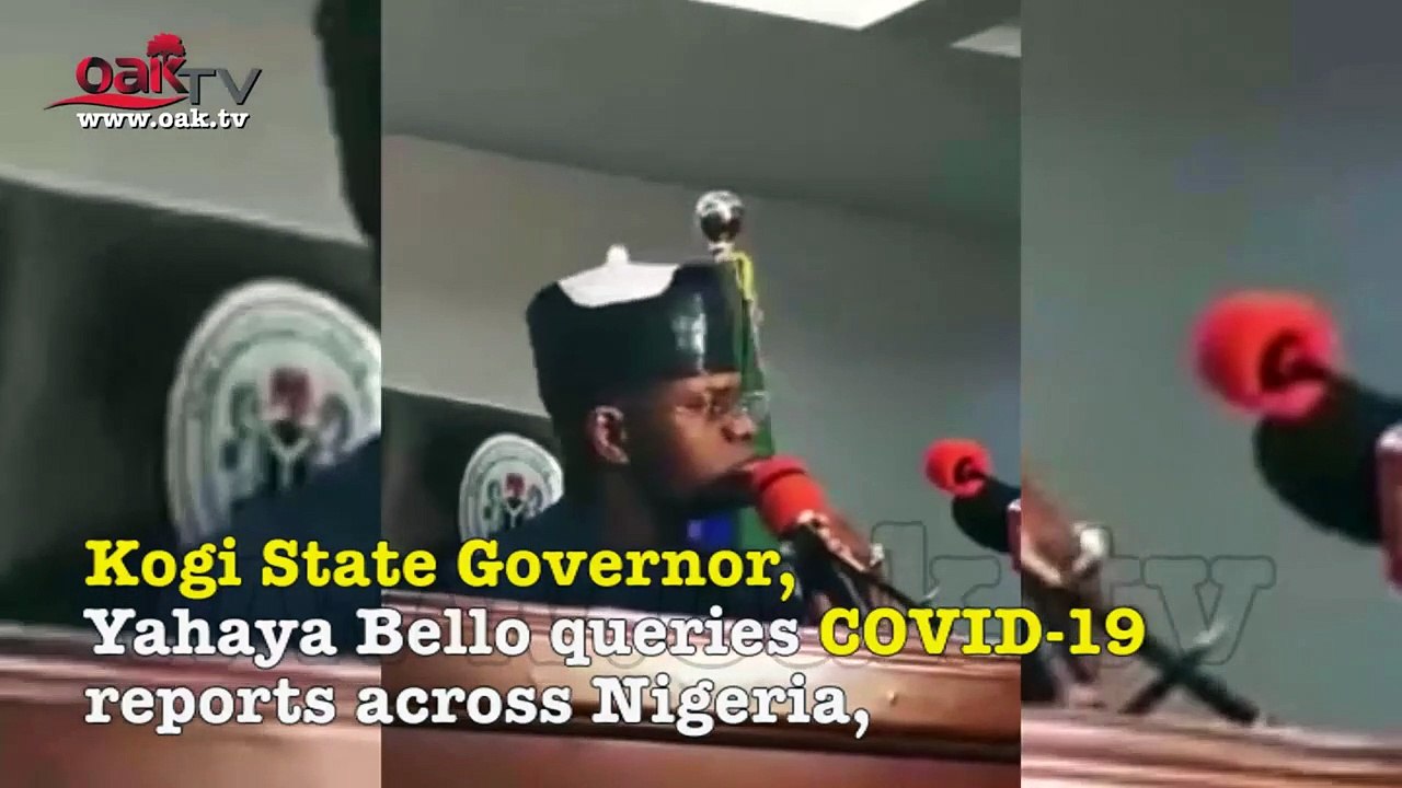 What Yahaya Bello said about Nigeria, coronavirus