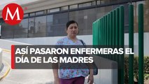 Hospitales llenos por coronavirus 'roban' festejo de 10 de mayo a enfermera