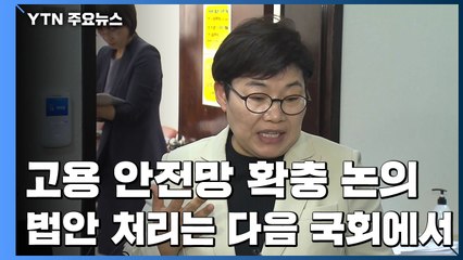 "전국민 고용 안전망 확충" 국회 논의...21대 국회에서 처리할 듯 / YTN
