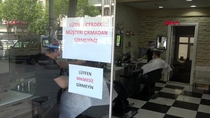 SULTANGAZİ'DE BERBERLER İLE MÜŞTERİLER ARASINDA FİYATLAR KONUSUNDA GÖRÜŞ AYRILIĞI