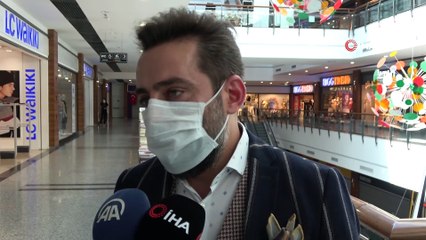 AVM'ler ve kuaförler alınan önlemlerle yeniden hizmete başladı