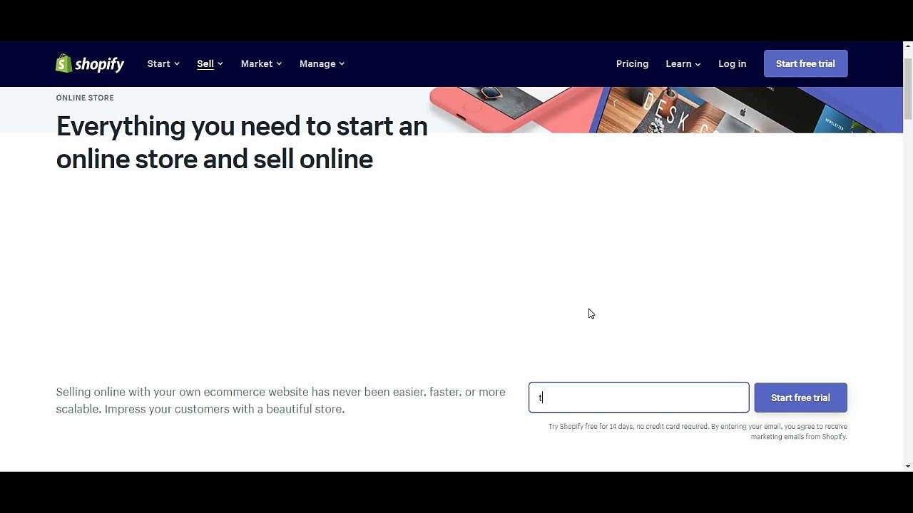 Ecommerce Training: Shopify Tutorial For Beginners 2020 - Create a Shopify Store Step By Step (10)