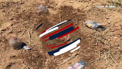 Barış Pınarı bölgesinde mayın ve EYP'ler imha edildi