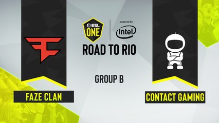 CSGO - FaZe Clan vs. c0ntact Gaming [Inferno] Map 1 - ESL One Road to Rio - Group B - EU