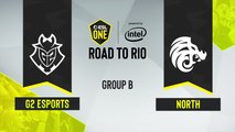 CSGO - G2 Esports vs. North [Nuke] Map 3 - ESL One Road to Rio - Group B - EU