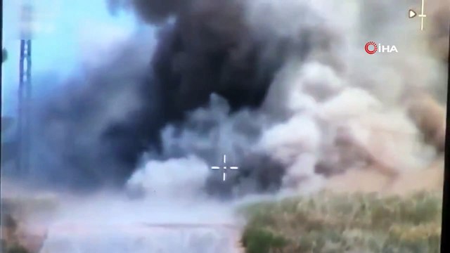 MSB:'Barış Pınarı Bölgesinde terör örgütü PKK/YPG tarafından yol kenarına tuzaklanan mayın ve EYP’ler tespit edilerek imha edildi'