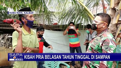 Sedih, Seorang Kakek Tinggal di Sebuah Sampan Belasan Tahun dan Alami Pencurian
