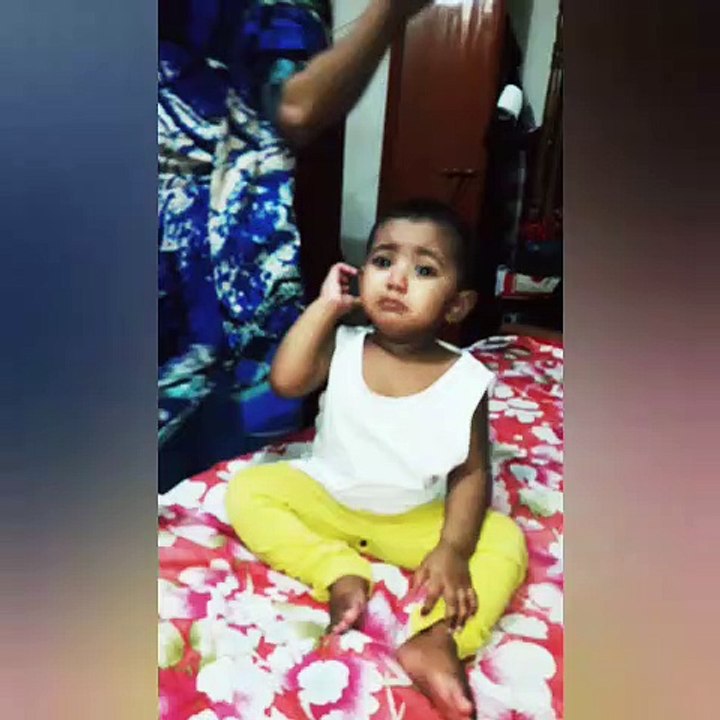 Baby went mobile phone