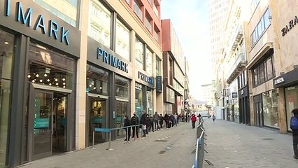 المتاجر في بلجيكا تعيد فتح أبوابها مع الحفاظ على مسافة التباعد الإجتماعي