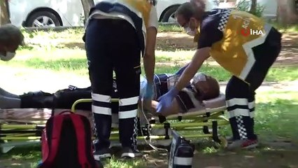 Parkta ceset paniği! Herkes öldü sandı ama...
