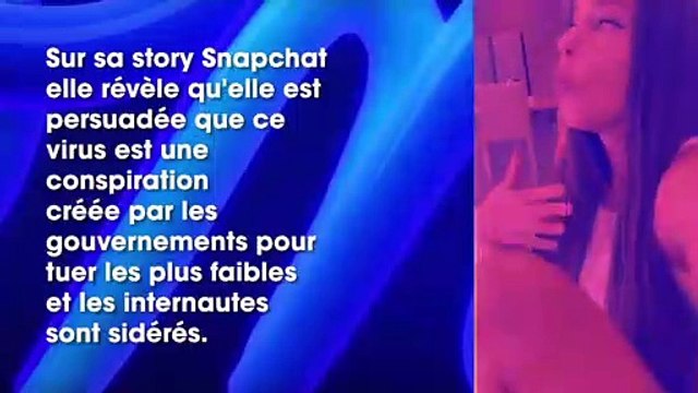 Kim Glow le Coronavirus serait une machination du gouvernement Elle parle de conspiration