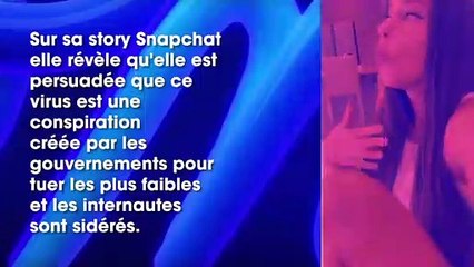 Kim Glow  le Coronavirus serait une machination du gouvernement  Elle parle de conspiration