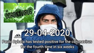 Paulo Dybala coronavirus | Still testing positive for coronavirus 6 weeks after first diagnosis