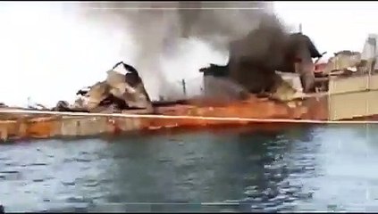 İran Donanması, tatbikat sırasında yanlışlıkla kendi gemisini vurdu
