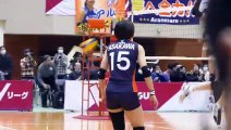 Cute female volleyball Japanese player 可愛い女子パレー　日本人選手5.11.3