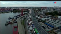 Colapsó la Autopista Buenos Aires-La Plata en el acceso a la Ciudad: recién mañana entran en vigencia las nuevas autorizaciones