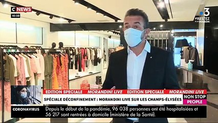 Regardez l'intégralité de "Morandini Live" exceptionnel ce matin sur CNews en direct des rues de Paris pour la journée spéciale déconfinement - VIDEO