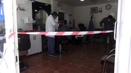 Berber, kuaför ve güzellik salonları yeniden faaliyete geçti