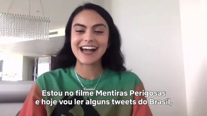 Camila Mendes aprende gírias da língua Portuguesa | Netflix Brasil