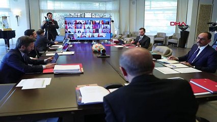 CUMHURBAŞKANLIĞI KABİNE TOPLANTISI BAŞLADI 1