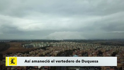 Así amaneció el vertedero de Duquesa