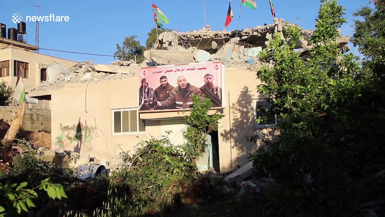 Israeli army demolishes home of alleged Palestinian attacker