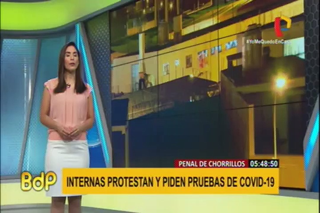 Penal de Chorrillos: internas protestan y piden pruebas COVID-19