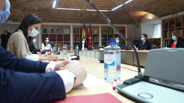 Ayuso se reúne con la Federación de Municipios de Madrid