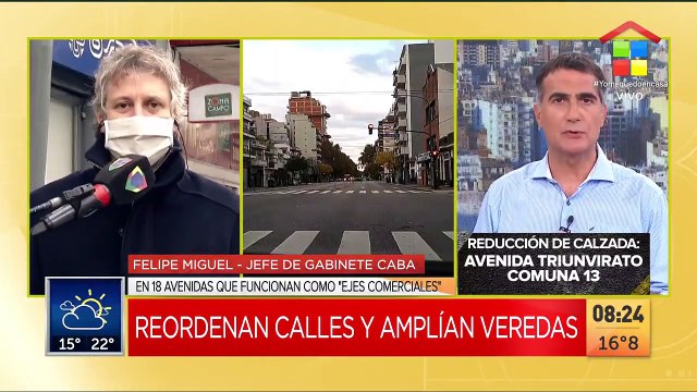 CAMBIOS EN CABA DESDE HOY | Reordenan calles y amplían veredas en 18 avenidas de la Ciudad