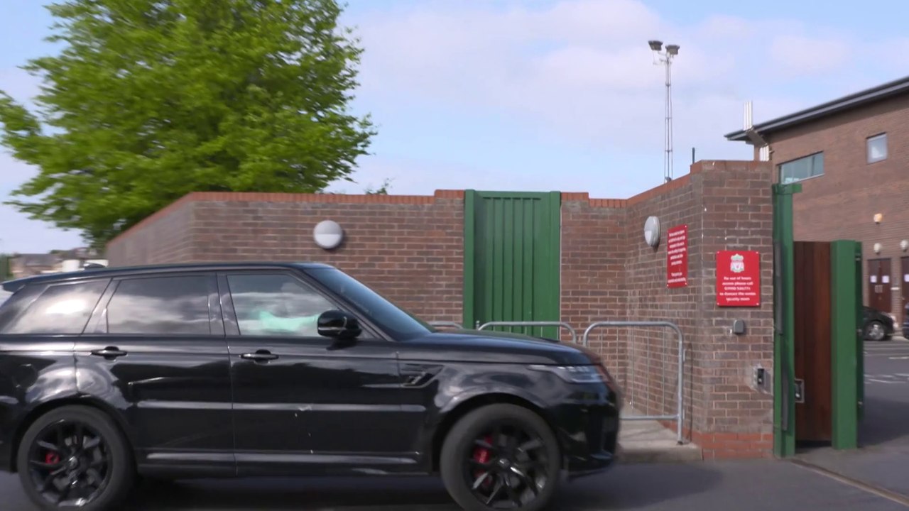 Liverpool return to training post lockdown