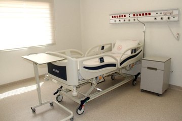 Yeşilköy Pandemi Hastanesi'nin örnek odaları tanıtıldı