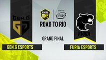 CS:GO - Gen.G Esports vs. FURIA Esports [Vertigo] Map 2 - ESL One: Road to Rio - Grand Final - NA