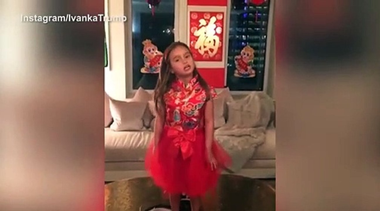 Đọc thơ Đường, cháu gái 5 tuổi của Donald Trump được lòng dân mạng Trung Quốc