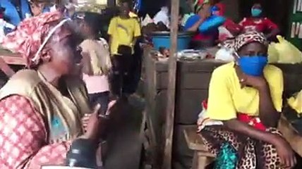 SolidariteCovid19 - Les femmes leaders arpentent les marchés d’Abidjan pour sensibiliser contre le Coronavirus